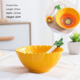 Creative Student Household Tableware (Option: Sunflower Watchband Spoon)