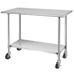 NSF Stainless Steel Commercial Kitchen Prep & Work Table (SKU: TL35114)